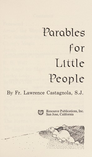 Parables for little people