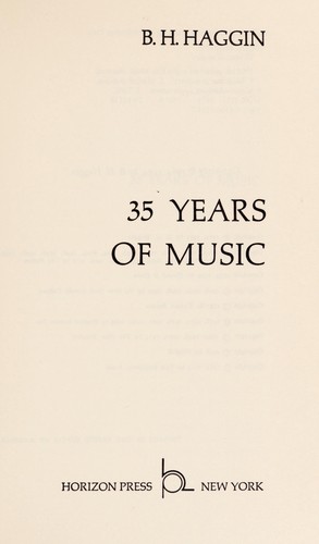 35 years of music