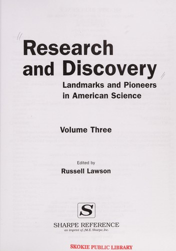 History of Science in America