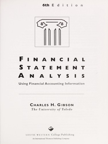 Financial statement analysis