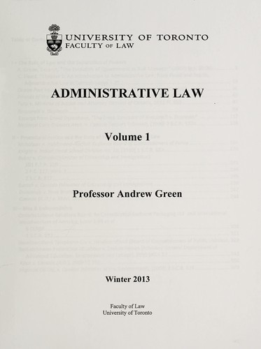 Administrative law