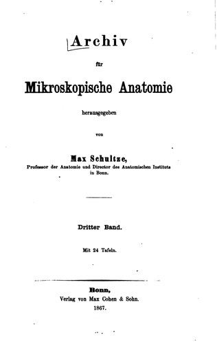 Archiv fuer mikroskopische anatomie