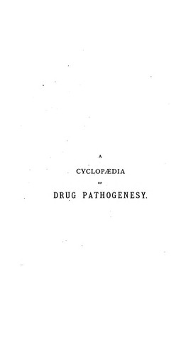 A Cyclopaedia of drug pathogenesy v. 4, 1890-1901