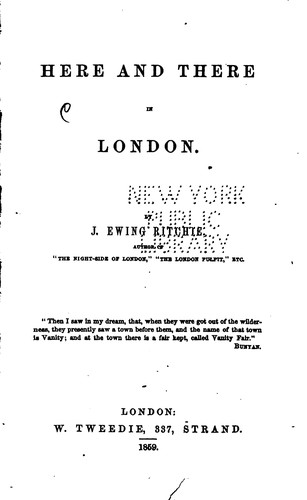 Here and there in London.