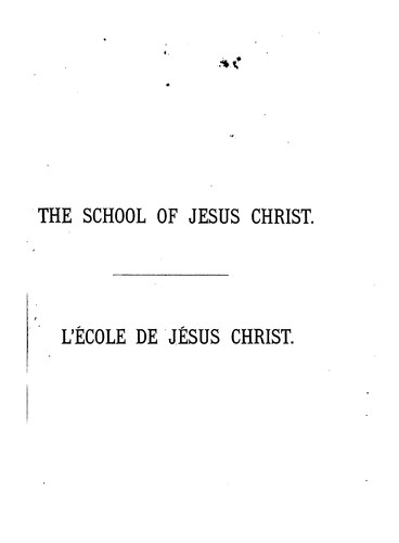 Some of the parables paralleled in English and French