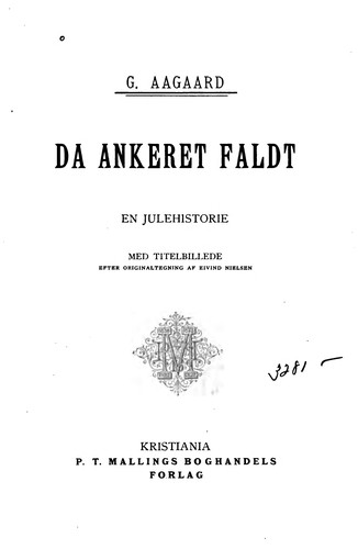 Da ankeret faldt: en julehistorie
