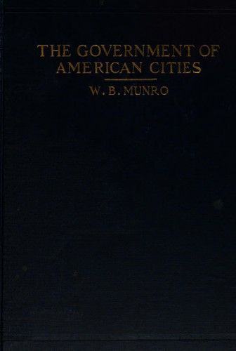 The government of American cities