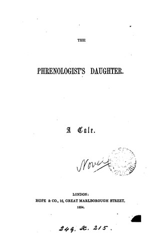 The phrenologist's daughter
