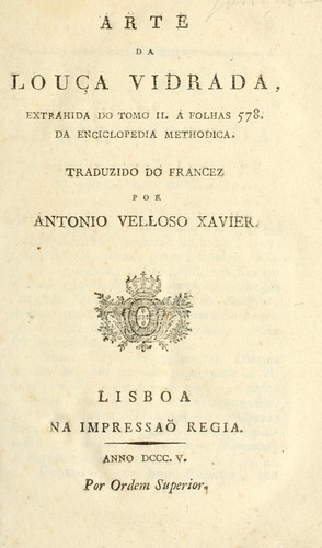 Arte da louça vidrada