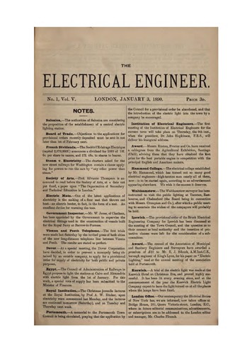 The Electrical Engineer