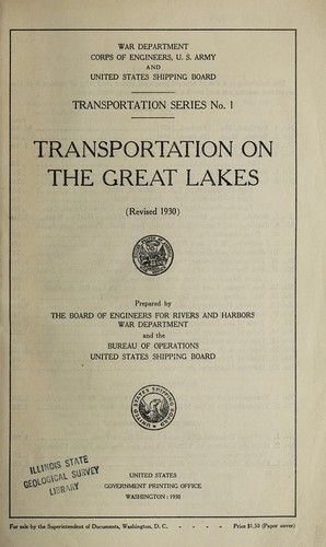 Transportation on the Great lakes.