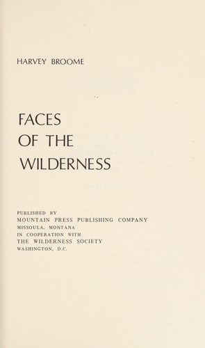 Faces of the wilderness.