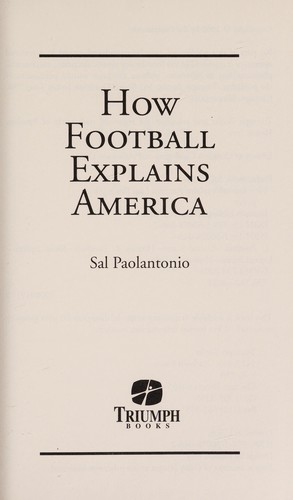 How football explains America