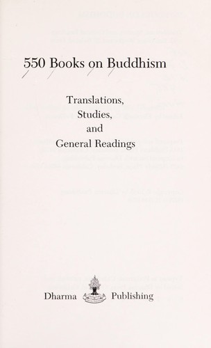 550 books on Buddhism