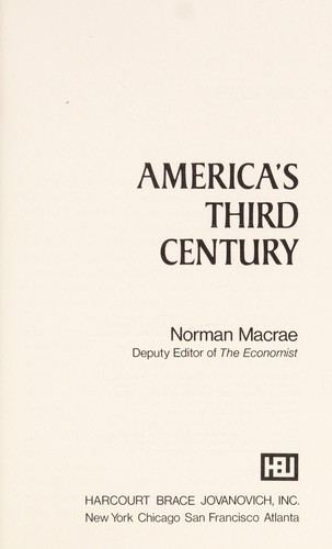 America's third century.