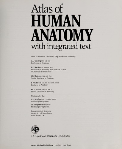 Atlas of human anatomy