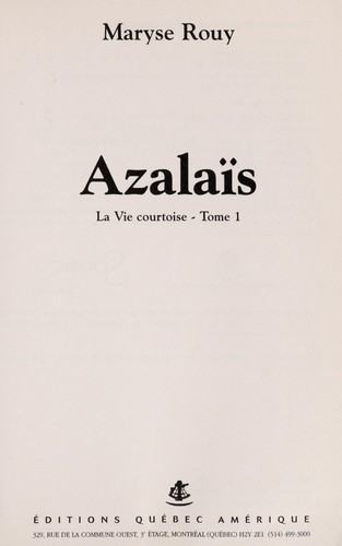 Azalaïs