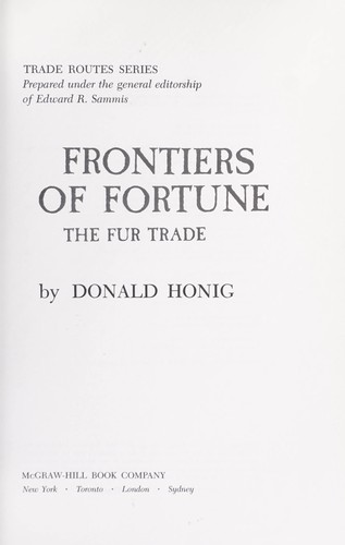 Frontiers of fortunes