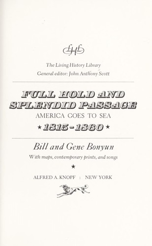 Full hold and splendid passage