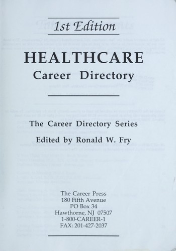 Healthcare Career Directory