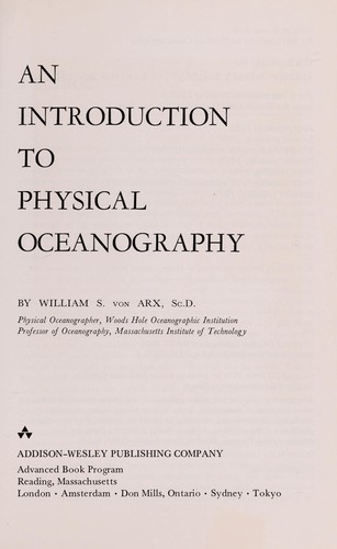 An introduction to physical oceanography