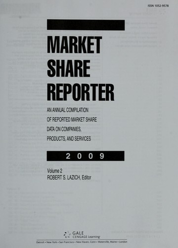 Market Share Reporter 2009 (Market Share Reporter)