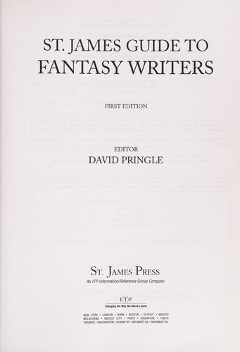 St. James guide to fantasy writers
