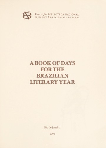 A Book of days for the Brazilian literary year