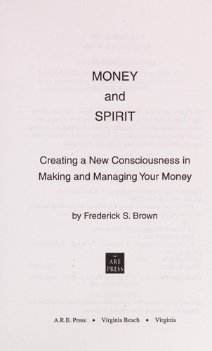Money and spirit