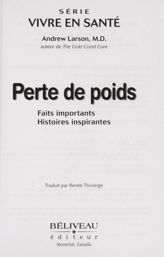 Perte de poids
