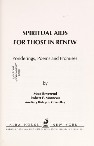 Spiritual aids for those in RENEW