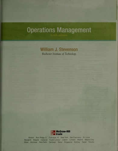 Operations management
