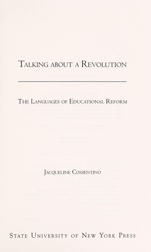 Talking About a Revolution