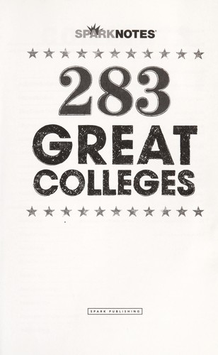 283 great colleges.