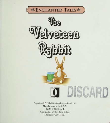 The Velveteen Rabbit (Enchanted Tales)