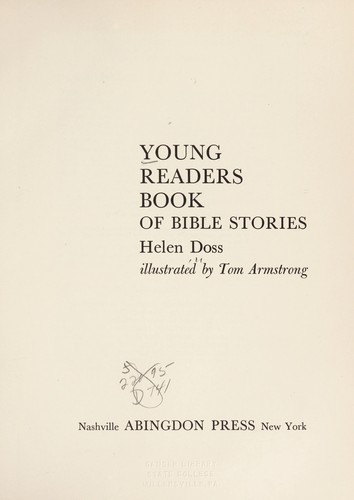 Young readers' book of Bible stories