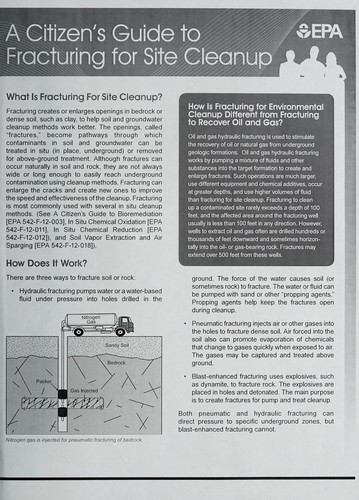 A citizen's guide to fracturing for site cleanup