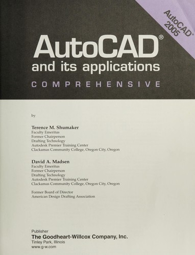 AutoCAD and its applications