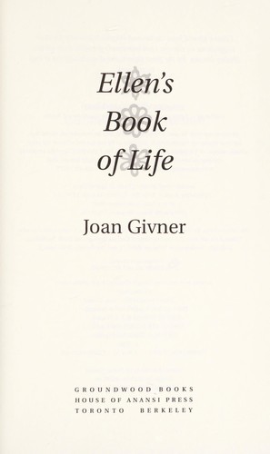 Ellen's book of life