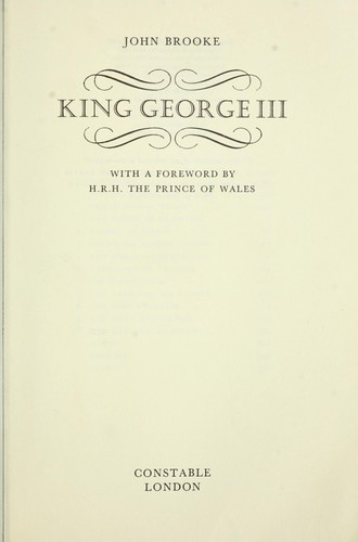 King George III (Biography and Memoirs)