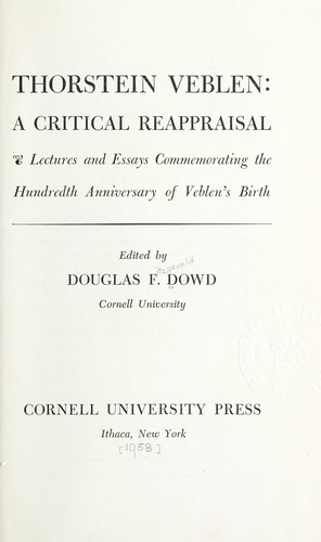 Thorstein Veblen