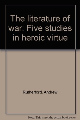 The literature of war