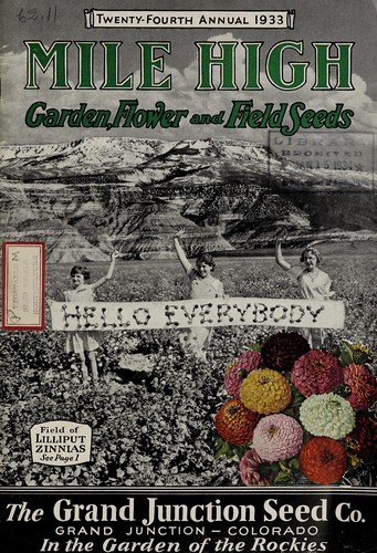 Mile high garden, flower and field seeds
