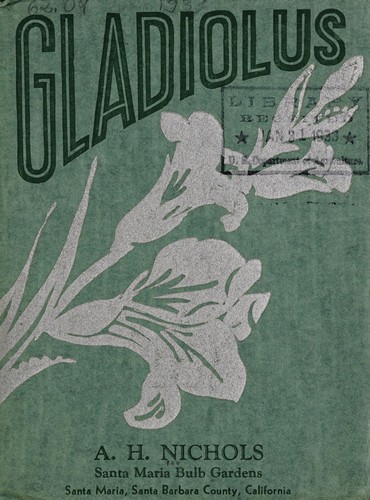 1933 Santa Maria Bulb Gardens