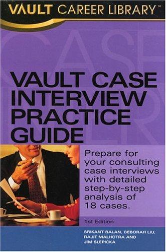 Vault Case Interview Practice Guide
