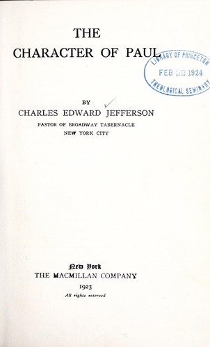 The character of Paul