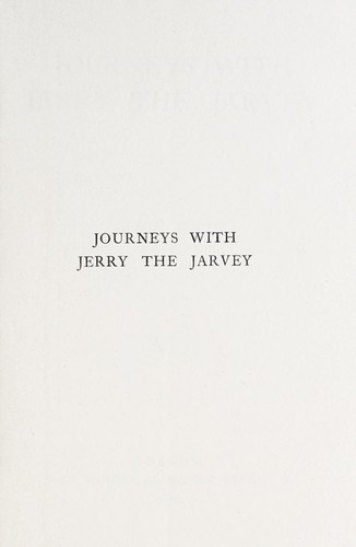 Journeys with Jerry the jarvey