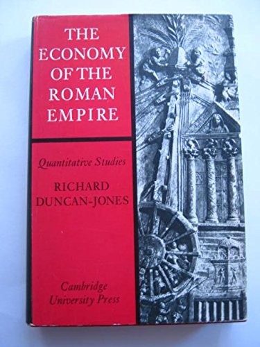 The economy of the Roman empire: quantitative studies.