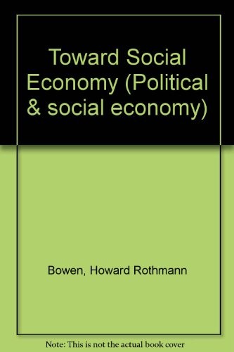 Toward social economy