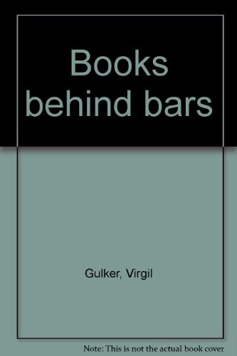 Books behind bars.
